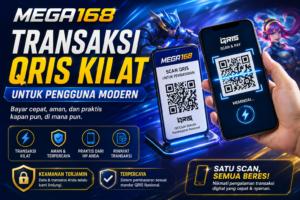 MEGA168: Transaksi QRIS Kilat untuk Pengguna Modern